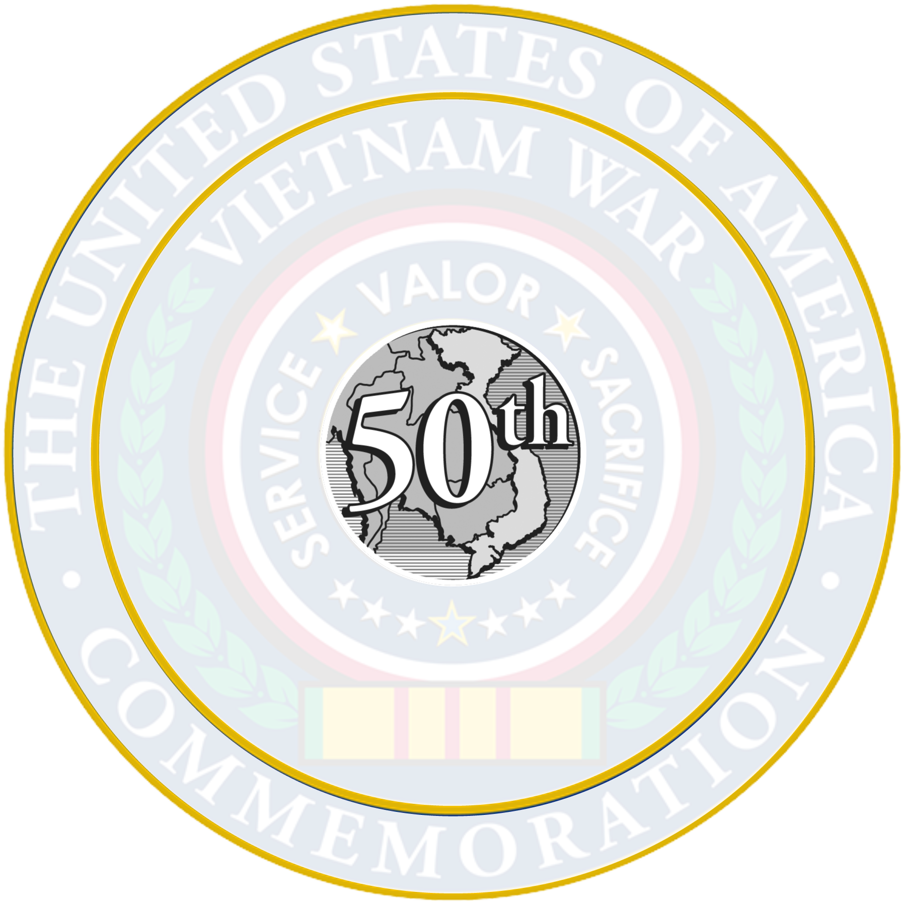 Seal in Commemoration of the War in Vietnam